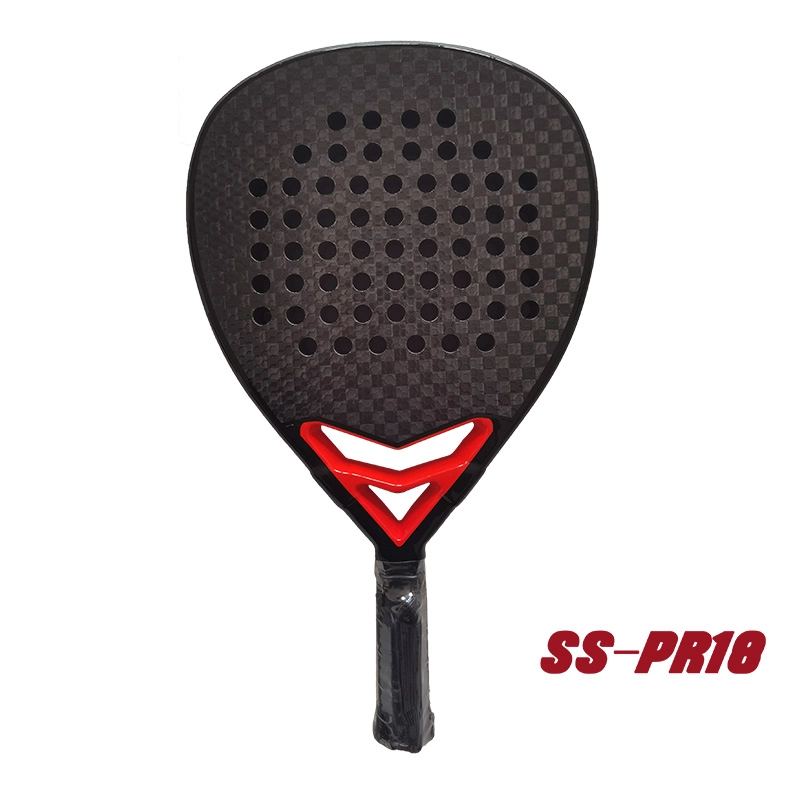 Padelschläger aus Karbonfaser in Rautenform